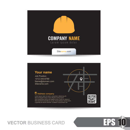 business card template,Vector illustrationのイラスト素材