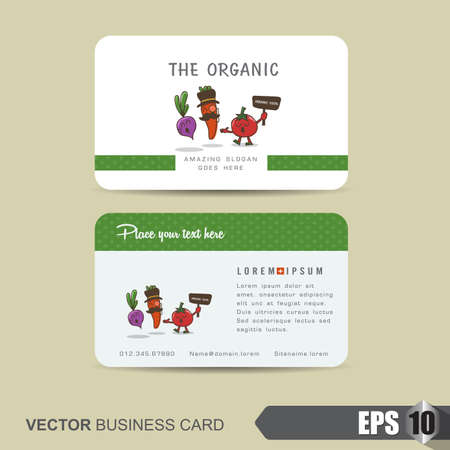 business card template,Vector illustrationのイラスト素材