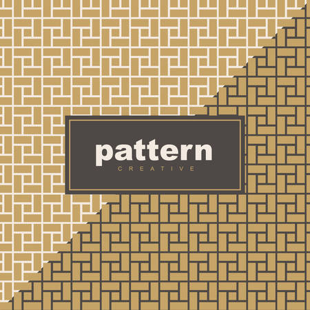 abstract vintage geometric wallpaper pattern background for packaging of product. Vector illustrationのイラスト素材