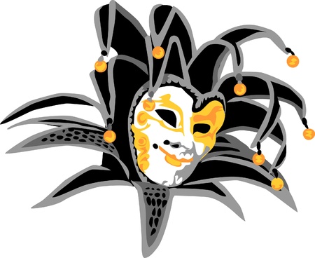 carnival mask - jokerのイラスト素材