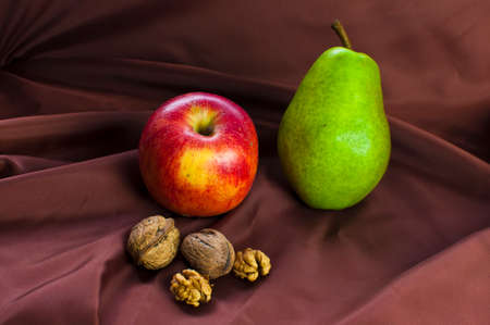 autumn harvest fruitの写真素材