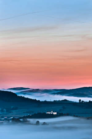 Inversion of the cityの写真素材