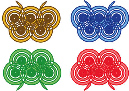 butterfly wheelsのイラスト素材