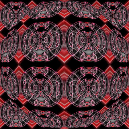 Illustration structural pattern of can be used in the design of the envelopes of notebooks, albums, dishes, packaging, booklets, a background, seamless wallpaper, wrapping paperの写真素材