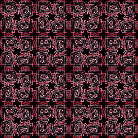 Illustration structural pattern of can be used in the design of the envelopes of notebooks, albums, dishes, packaging, booklets, a background, seamless wallpaper, wrapping paperの写真素材