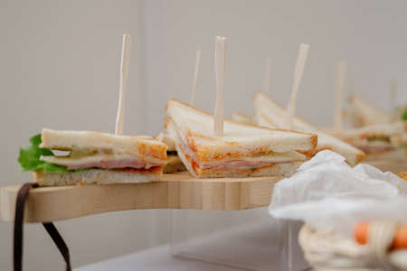 Delicacies and snacks at the buffet or banquet. Catering.snacks on the table at the holiday. banquet...
