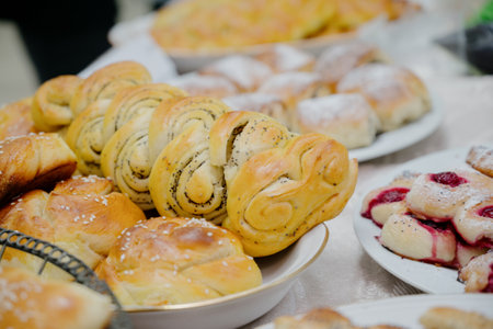 Delicacies and snacks at the buffet or banquet. Catering. snacks on the table at the holiday....