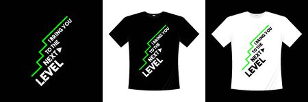 Typography t-shirt design. Apparel lettering designのイラスト素材