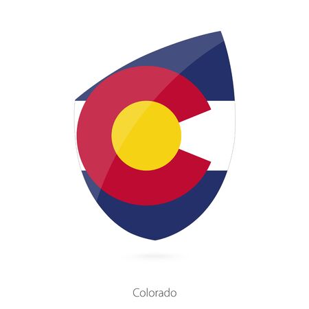 Flag of Colorado. Vector Illustration.のイラスト素材