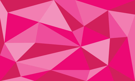 Abstract background of triangles. Pink color. Geometric design for business presentations or web...