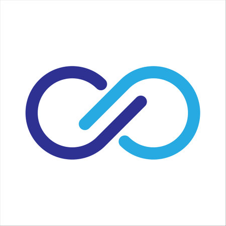 Infinity  design vector template. Infinity logotype concept icon.
