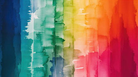 Abstract watercolor background. Hand-painted background. SELF MADE.の素材