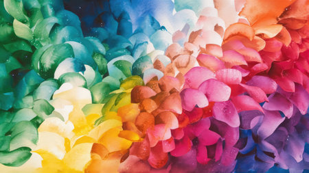 Colorful watercolor background. Watercolor background. Colorful background.の素材