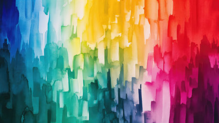 Rainbow abstract background for web design. Colorful spectrum gradient.の素材