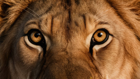 Close-up portrait of a lioness, Panthera leoの素材