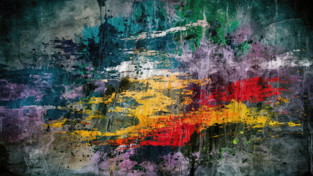 Abstract grunge background with space for your text or image. Illustration.の素材