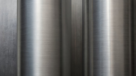 Stainless steel, stainless steel, steel texture, steel backgroundの素材