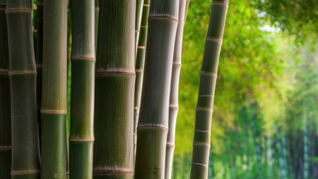 Bamboo forest background. Bamboo forest background. Bamboo forest backgroundの素材
