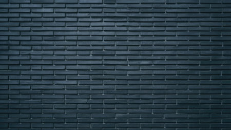 Dark blue brick wall texture background. Dark blue brick wall texture background.の素材