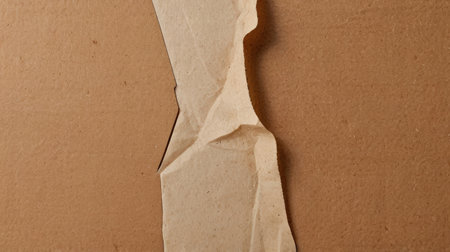 Brown paper texture background. Copy space for your text or image.の素材