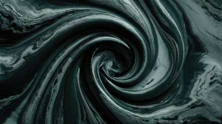 Marble abstract acrylic background. Marbling artwork texture. Agate ripple pattern. Gold powder.の素材