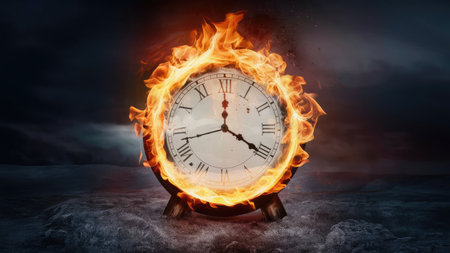 Time is running out. Mixed media. Mixed media. Mixed mediaの素材