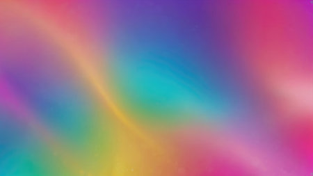 Rainbow abstract background for web design. Colorful spectrum gradient.の素材