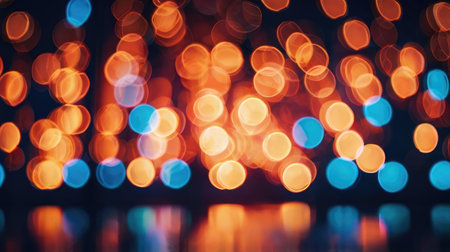 Abstract bokeh background of city light,abstract blur backgroundの素材