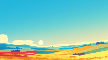 A beautiful landscape image, suitable for a background.の素材