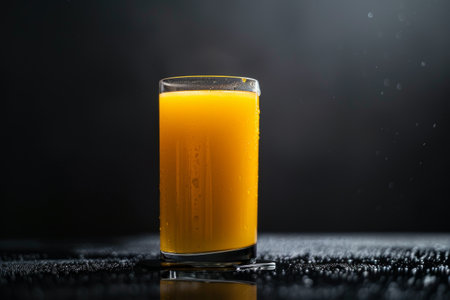 An image of delicious Orange juice, perfect for posters or advertising.の素材