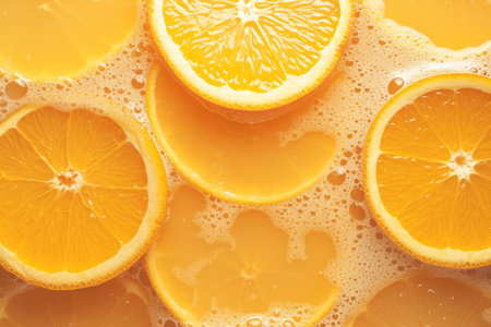 An image of delicious Orange juice, perfect for posters or advertising.の素材