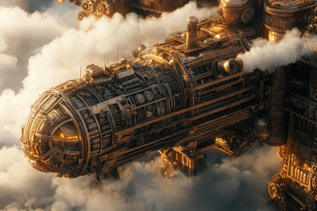 3D CG rendering of space ship. High resolution image gallery.の素材