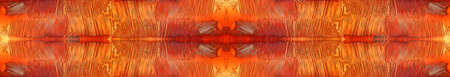 Polarized microscopy kaleidoscopic image of polished alloy with colorful anisotropic micro particles and twinningの写真素材