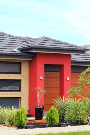 Modern architecture exterior details in Australiaの写真素材