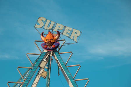 Amusement park in Spainの写真素材