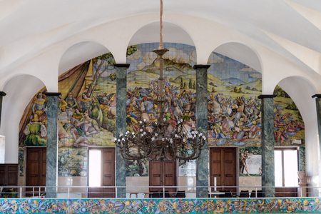 Caltagirone Gallery now Transformed into a lounge bar and diningのeditorial素材