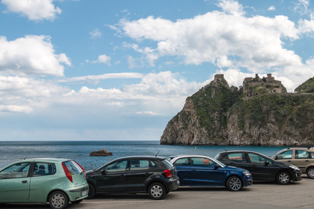 Views of Sant Alessio in wintertime Sicilyのeditorial素材
