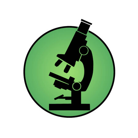 This is an illustration of microscopeのイラスト素材