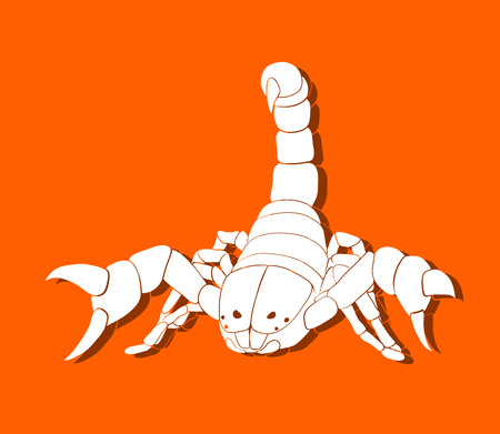 This is an illustration of scorpionのイラスト素材