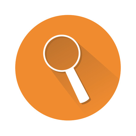 This is an illustration of loupe symbolのイラスト素材