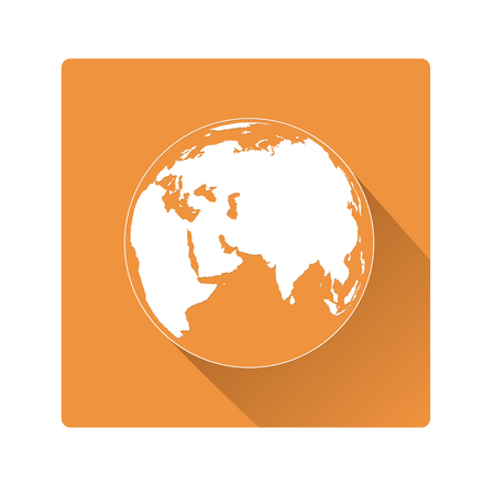 This is an illustration of an earth symbolのイラスト素材