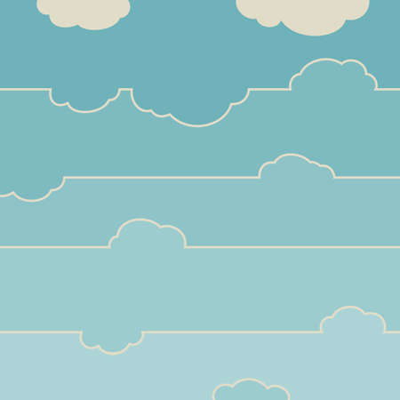 Abstract clouds concept.のイラスト素材
