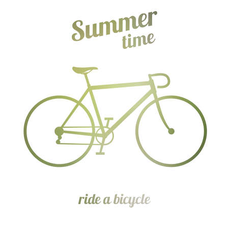 bicycle iconのイラスト素材