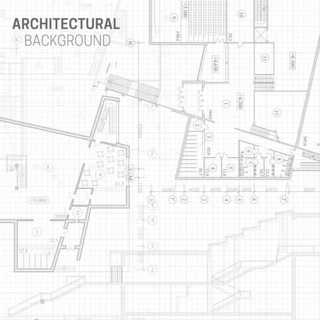 Architectural backgroundのイラスト素材