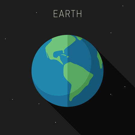 Earth planetのイラスト素材