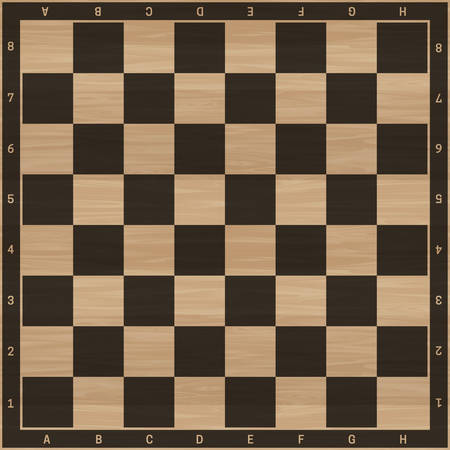 Chess board. Background for chess game with wooden texture.のイラスト素材