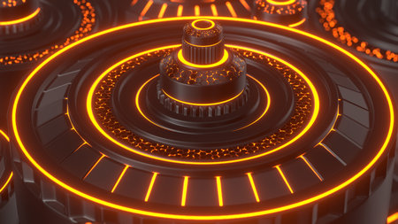 Hi-tech digital concept.abstract technology background.