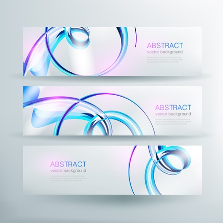 Abstract vector bannerのイラスト素材