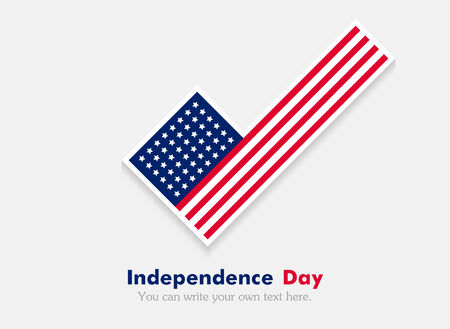 U.S. Flagのイラスト素材