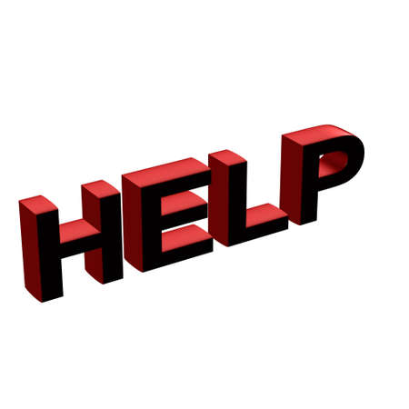 Help.の写真素材
